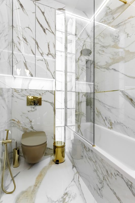 Marble Accents and Fixtures